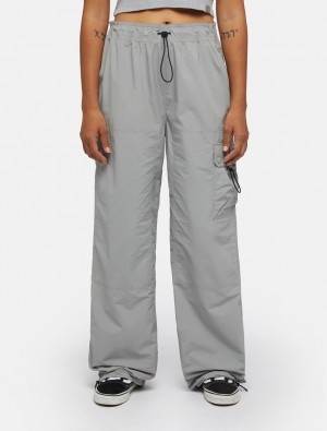 Calça Cargo Dickies Jackson Feminino Cinzentas | 466169152