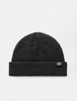Gorro Dickies Woodworth Waffle Feminino Pretas | 364845262